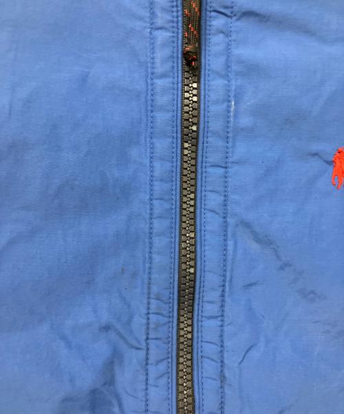POLO RALPH LAUREN（ポロ・ラルフローレン）POLO RALPH LAUREN (ポロ・ラルフローレン) ジップジャケット ブルー サイズ:XSの古着・服飾アイテム