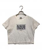 MARITHE+FRANCOIS GIRBAUDマリテフランソワジルボー）の古着「半袖カットソー」｜ホワイト