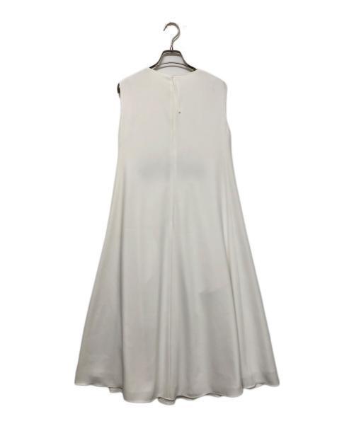 ADEAM（アディアム）ADEAM (アディアム) ノースリーブ・キャミソールワンピース ホワイト サイズ:SIZE Sの古着・服飾アイテム