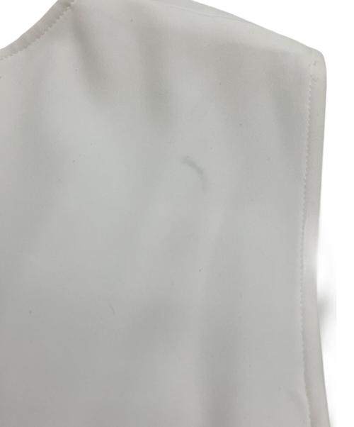 ADEAM（アディアム）ADEAM (アディアム) ノースリーブ・キャミソールワンピース ホワイト サイズ:SIZE Sの古着・服飾アイテム