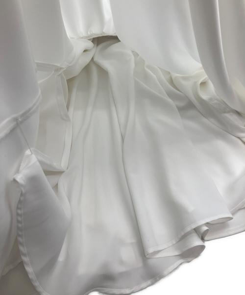 ADEAM（アディアム）ADEAM (アディアム) ノースリーブ・キャミソールワンピース ホワイト サイズ:SIZE Sの古着・服飾アイテム