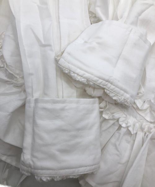 crinkle（クリンクル）crinkle (クリンクル) 長袖シャツ ホワイト サイズ:Freeの古着・服飾アイテム