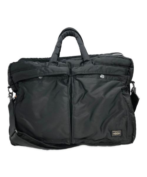 PORTER（ポーター）PORTER (ポーター) タンカー　ビジネスバッグ ブラックの古着・服飾アイテム