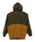 WudgeBoy (ワッジボーイ) ジップパーカー ブラウン×グリーン サイズ:SIZE M：4000円