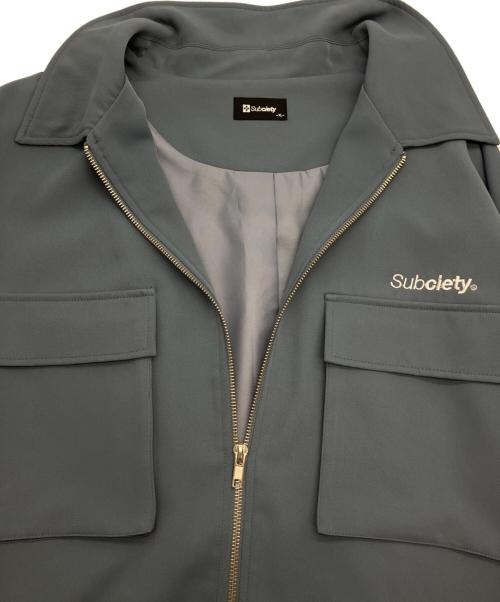 SUBCIETY（サブサエティ）SUBCIETY (サブサエティ) ブルゾン スカイブルー サイズ:XLの古着・服飾アイテム