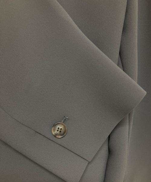 AP STUDIO（エーピーストゥディオ）AP STUDIO (エーピーストゥディオ) ダブルテーラードジャケット グレー サイズ:38の古着・服飾アイテム