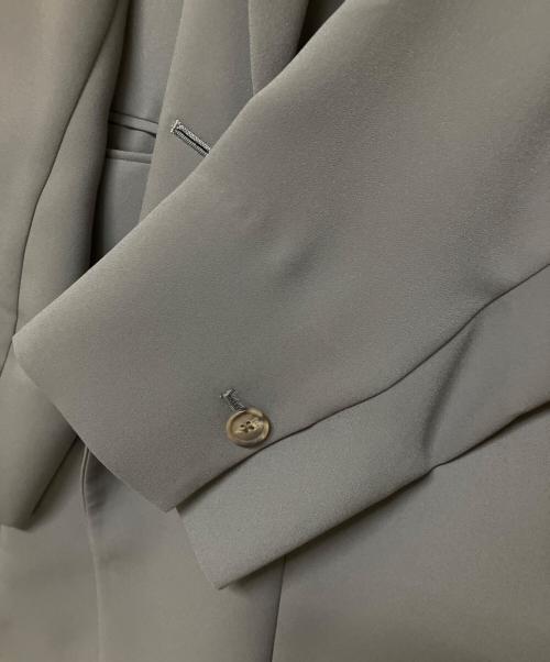 AP STUDIO（エーピーストゥディオ）AP STUDIO (エーピーストゥディオ) ダブルテーラードジャケット グレー サイズ:38の古着・服飾アイテム