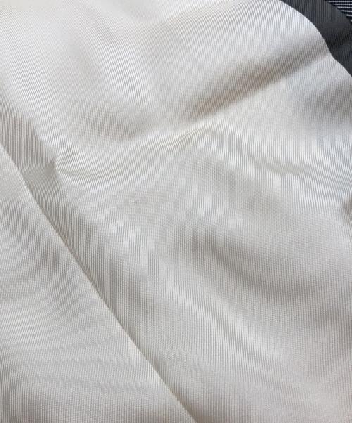 Christian Dior（クリスチャン ディオール）Christian Dior (クリスチャン ディオール) シルクスカーフ グレー×アイボリーの古着・服飾アイテム