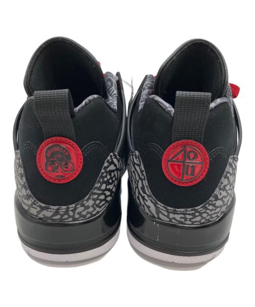 JORDAN（ジョーダン）JORDAN (ジョーダン) JORDAN SPIZIKE LOW ブラック×レッド サイズ:28の古着・服飾アイテム