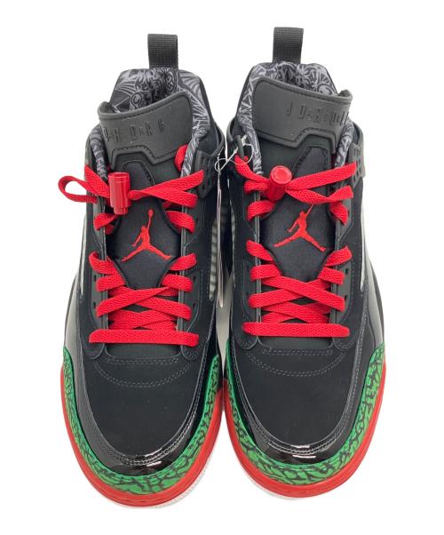 JORDAN（ジョーダン）JORDAN (ジョーダン) JORDAN SPIZIKE LOW ブラック×レッド サイズ:28の古着・服飾アイテム
