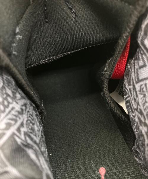 JORDAN（ジョーダン）JORDAN (ジョーダン) JORDAN SPIZIKE LOW ブラック×レッド サイズ:28の古着・服飾アイテム