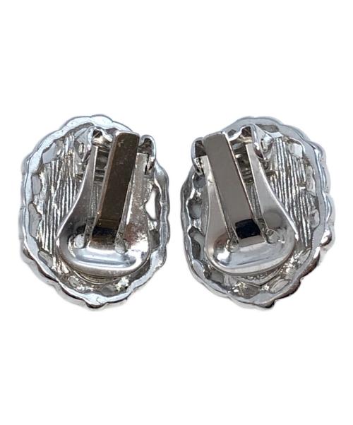 GIVENCHY（ジバンシィ）GIVENCHY (ジバンシィ) イヤリング シルバー×パープルの古着・服飾アイテム