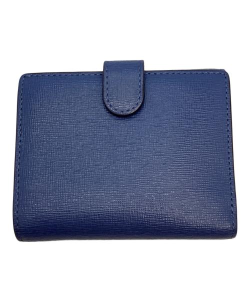 FURLA（フルラ）FURLA (フルラ) 3つ折り財布 ブルーの古着・服飾アイテム