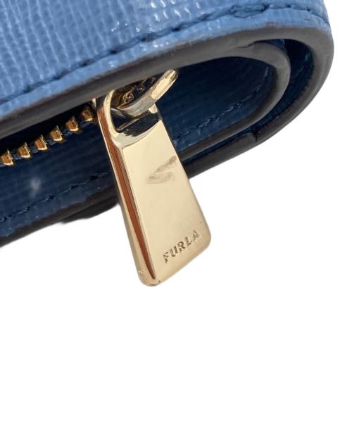 FURLA（フルラ）FURLA (フルラ) 2つ折り財布 ブルーの古着・服飾アイテム