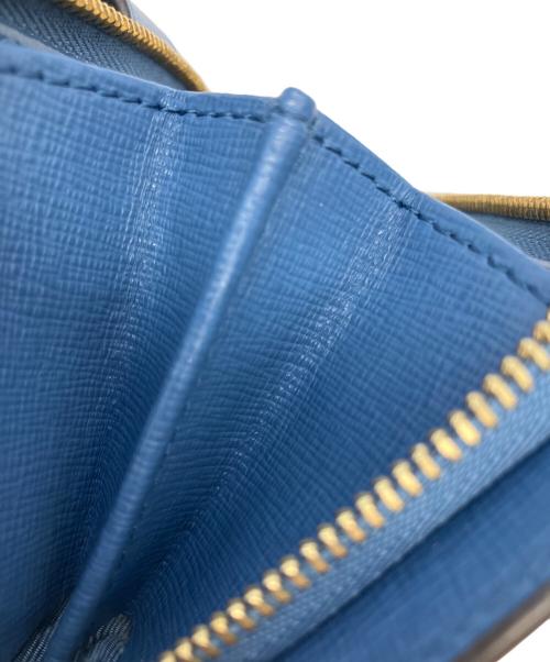 FURLA（フルラ）FURLA (フルラ) 2つ折り財布 ブルーの古着・服飾アイテム