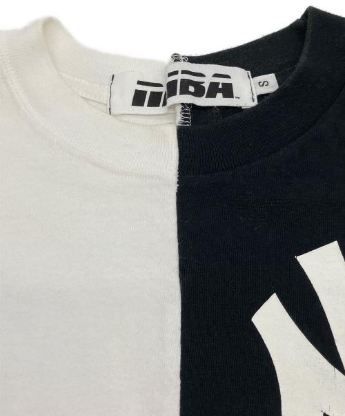 NEIGHBORHOOD（ネイバーフッド）NEIGHBORHOOD (ネイバーフッド) A BATHING APE (アベイシングエイプ) 半袖カットソー ブラック×ホワイト サイズ:Sの古着・服飾アイテム