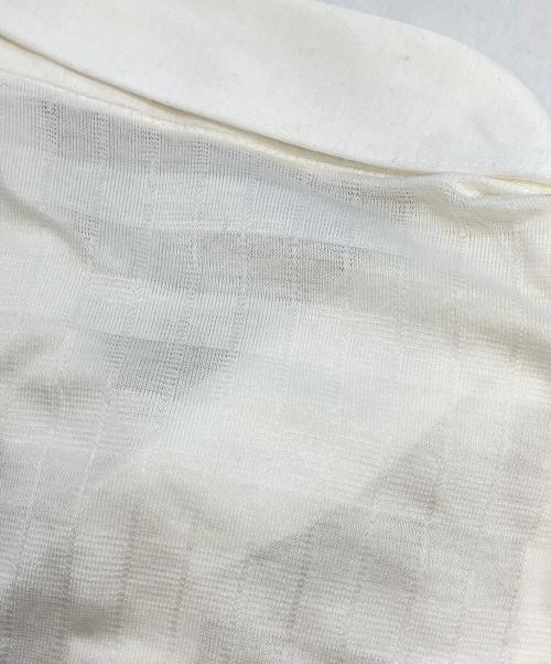 Yves Saint Laurent（イヴサンローラン）Yves Saint Laurent (イヴサンローラン) ポロシャツ ホワイト サイズ:不明の古着・服飾アイテム