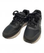 NEW BALANCEニューバランス）の古着「スニーカー」｜ブラック×ホワイト