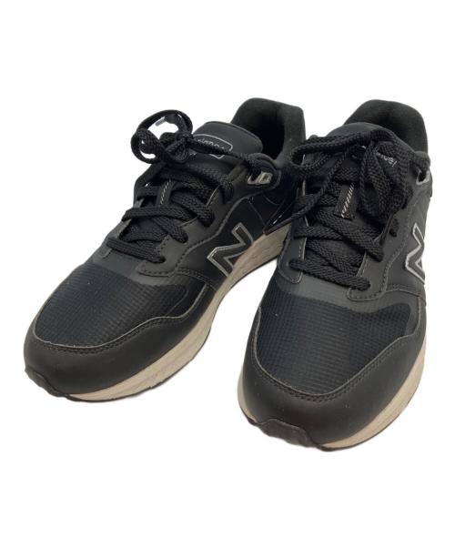 NEW BALANCE（ニューバランス）NEW BALANCE (ニューバランス) スニーカー ブラック×ホワイト サイズ:25.5の古着・服飾アイテム