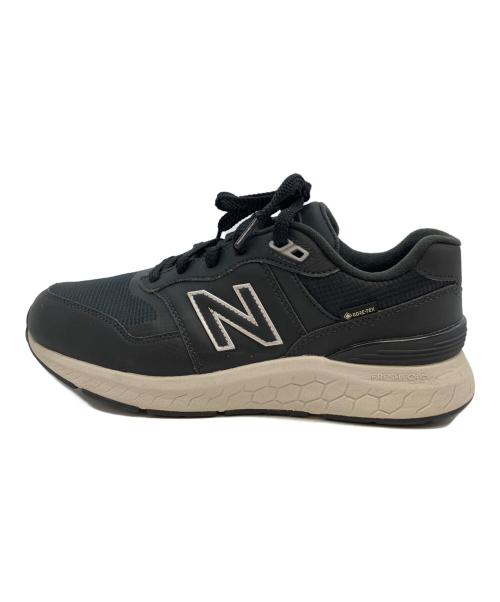 NEW BALANCE（ニューバランス）NEW BALANCE (ニューバランス) スニーカー ブラック×ホワイト サイズ:25.5の古着・服飾アイテム
