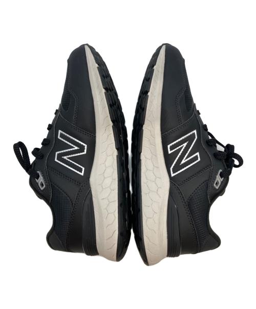 NEW BALANCE（ニューバランス）NEW BALANCE (ニューバランス) スニーカー ブラック×ホワイト サイズ:25.5の古着・服飾アイテム