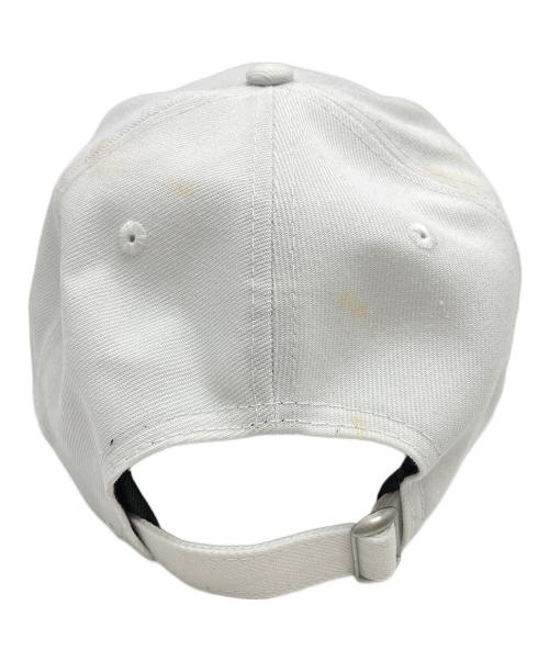 New Era（ニューエラ）New Era (ニューエラ) Jersey Hook9TWENTY Adjustable Hat ホワイト×ピンクの古着・服飾アイテム