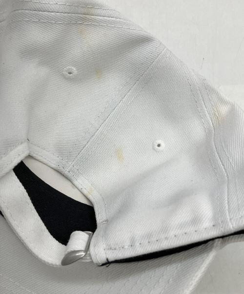 New Era（ニューエラ）New Era (ニューエラ) Jersey Hook9TWENTY Adjustable Hat ホワイト×ピンクの古着・服飾アイテム