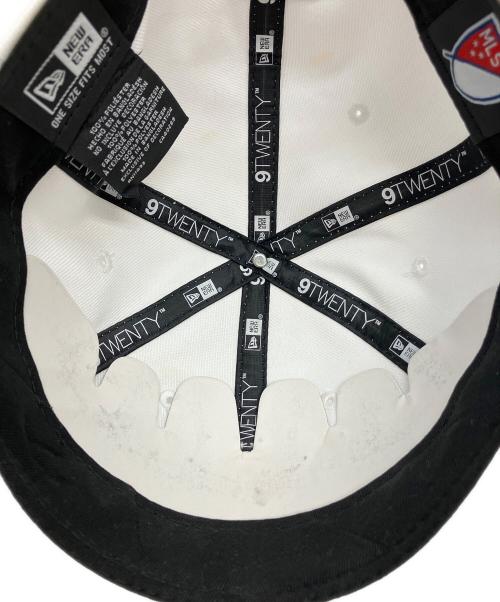 New Era（ニューエラ）New Era (ニューエラ) Jersey Hook9TWENTY Adjustable Hat ホワイト×ピンクの古着・服飾アイテム