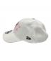 New Era (ニューエラ) Jersey Hook9TWENTY Adjustable Hat ホワイト×ピンク：5000円