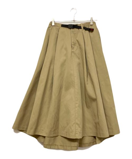 GRAMICCI（グラミチ）GRAMICCI (グラミチ) ボリュームスカート ベージュ サイズ:SIZE Sの古着・服飾アイテム