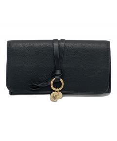 中古・古着通販】Chloe (クロエ) ラウンドファスナー財布 ブラック