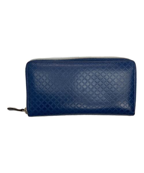 GUCCI（グッチ）GUCCI (グッチ) 長財布 ブルーの古着・服飾アイテム