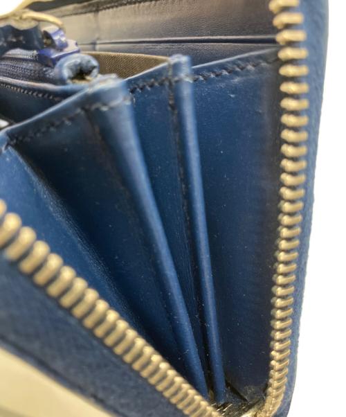 GUCCI（グッチ）GUCCI (グッチ) 長財布 ブルーの古着・服飾アイテム