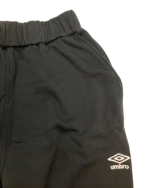 UMBRO（アンブロ）UMBRO (アンブロ) ワイドスウェットパンツ ブラック サイズ:SIZE Mの古着・服飾アイテム