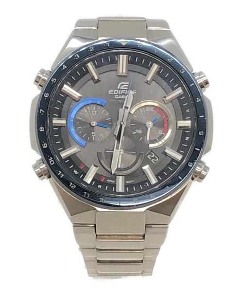 CASIO EDIFICE（カシオ エディフィス）CASIO EDIFICE (カシオ エディフィス) クロノグラフ ブラックの古着・服飾アイテム