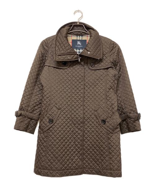 BURBERRY LONDON（バーバリーロンドン）BURBERRY LONDON (バーバリーロンドン) キルティングコート ブラウン サイズ:38の古着・服飾アイテム