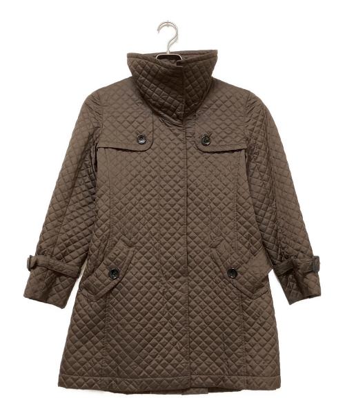 BURBERRY LONDON（バーバリーロンドン）BURBERRY LONDON (バーバリーロンドン) キルティングコート ブラウン サイズ:38の古着・服飾アイテム