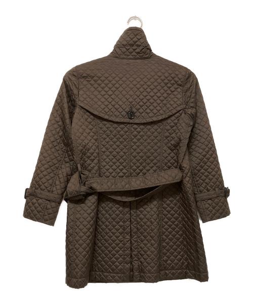 BURBERRY LONDON（バーバリーロンドン）BURBERRY LONDON (バーバリーロンドン) キルティングコート ブラウン サイズ:38の古着・服飾アイテム
