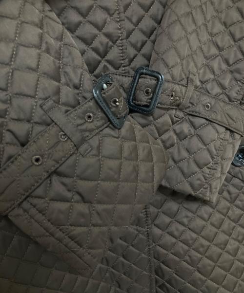 BURBERRY LONDON（バーバリーロンドン）BURBERRY LONDON (バーバリーロンドン) キルティングコート ブラウン サイズ:38の古着・服飾アイテム