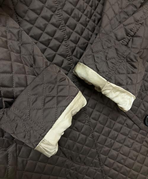 BURBERRY LONDON（バーバリーロンドン）BURBERRY LONDON (バーバリーロンドン) キルティングコート ブラウン サイズ:38の古着・服飾アイテム