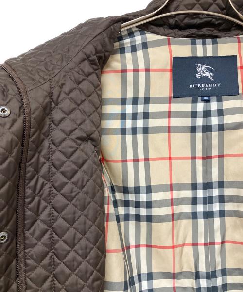 BURBERRY LONDON（バーバリーロンドン）BURBERRY LONDON (バーバリーロンドン) キルティングコート ブラウン サイズ:38の古着・服飾アイテム