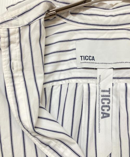 ticca（ティッカ）ticca (ティッカ) 半袖シャツ ホワイト サイズ:Freeの古着・服飾アイテム