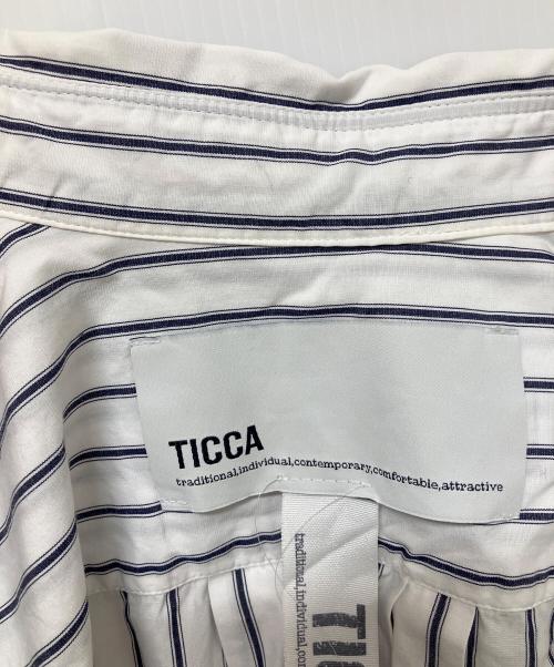 ticca（ティッカ）ticca (ティッカ) 半袖シャツ ホワイト サイズ:Freeの古着・服飾アイテム