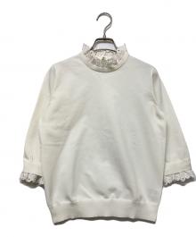 UNITED ARROWS（ユナイテッドアローズ）の古着「薄手ニット」｜アイボリー