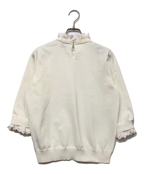 UNITED ARROWS（ユナイテッドアローズ）UNITED ARROWS (ユナイテッドアローズ) 薄手ニット アイボリー サイズ:SIZE Freeの古着・服飾アイテム