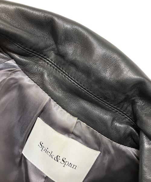 Spick and Span（スピック＆スパン）Spick and Span (スピック＆スパン) ライダースジャケット ブラック サイズ:Freeの古着・服飾アイテム
