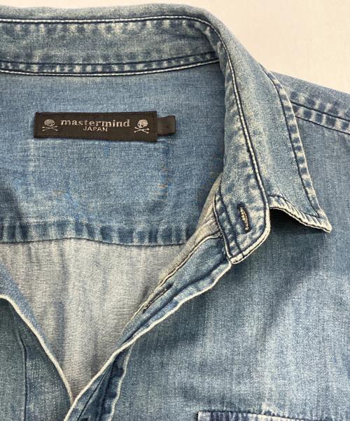 Mastermind JAPAN（マスターマインド ジャパン）Mastermind JAPAN (マスターマインド ジャパン) デニムシャツ ブルー サイズ:46の古着・服飾アイテム