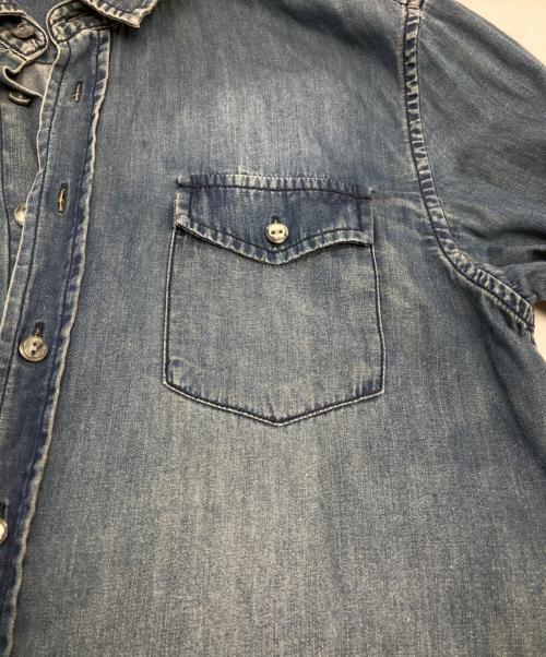 Mastermind JAPAN（マスターマインド ジャパン）Mastermind JAPAN (マスターマインド ジャパン) デニムシャツ ブルー サイズ:46の古着・服飾アイテム