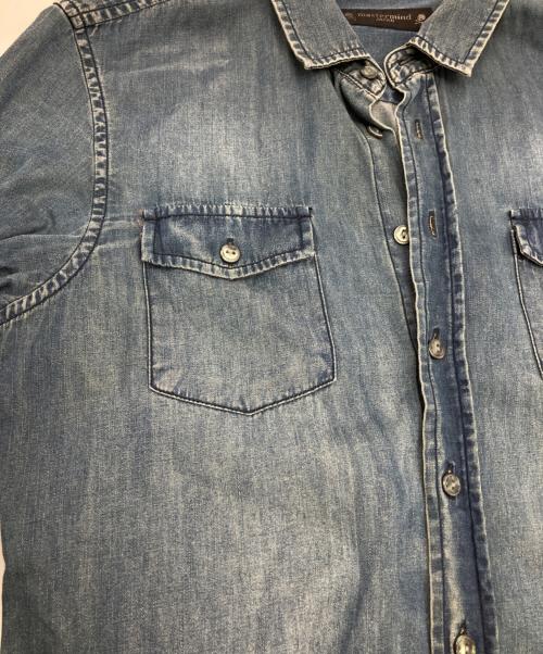 Mastermind JAPAN（マスターマインド ジャパン）Mastermind JAPAN (マスターマインド ジャパン) デニムシャツ ブルー サイズ:46の古着・服飾アイテム