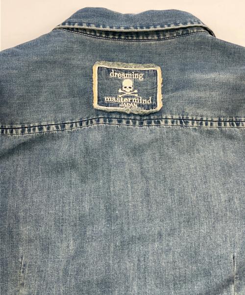 Mastermind JAPAN（マスターマインド ジャパン）Mastermind JAPAN (マスターマインド ジャパン) デニムシャツ ブルー サイズ:46の古着・服飾アイテム